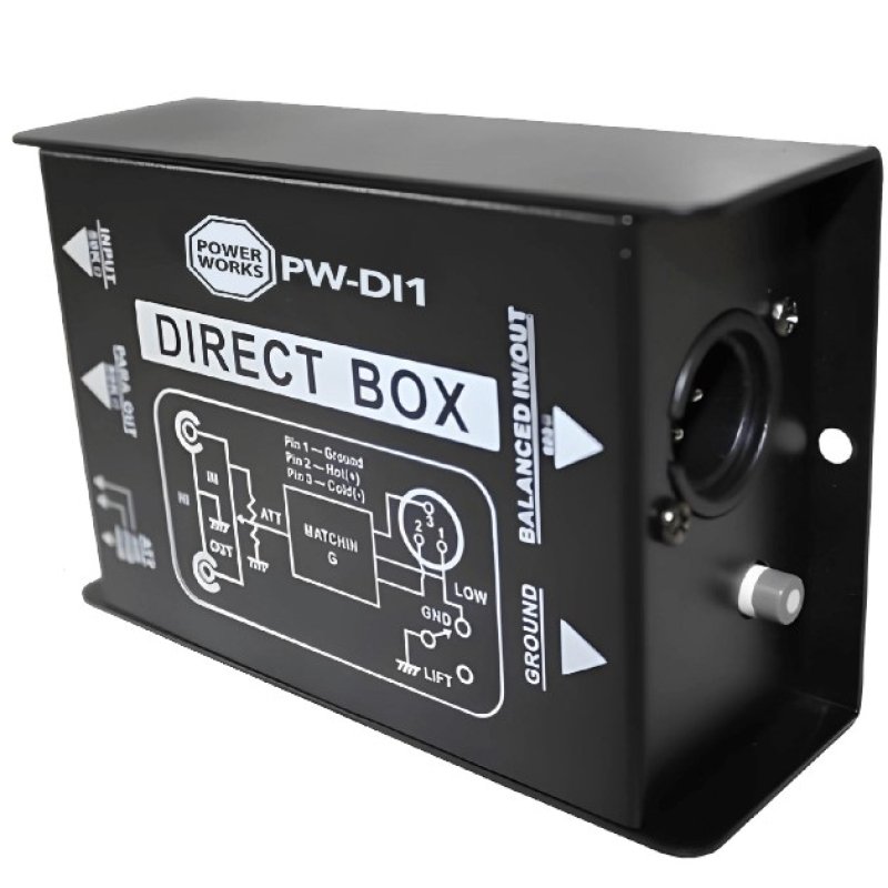 Powerworks pw-di-1 professional di box