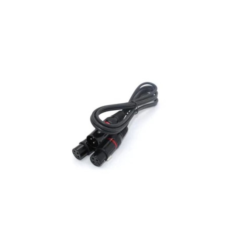 Czk-874 male 2 x xlr female cable