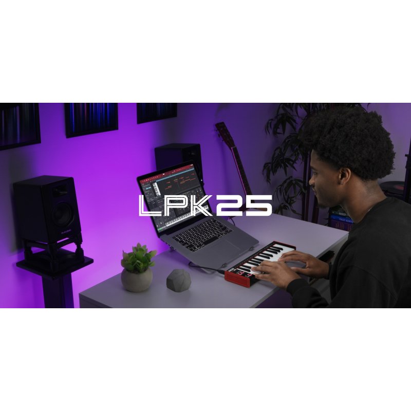 Akai-lpk25 laptop keyboard controller