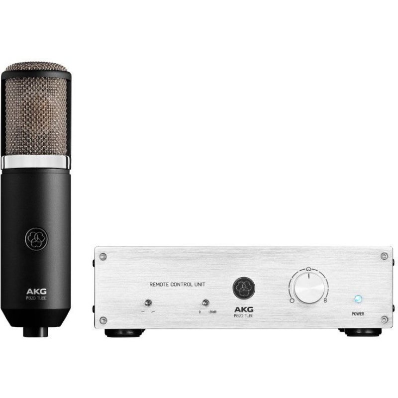 Akg p820 tube high performance dual capsule tube microphone