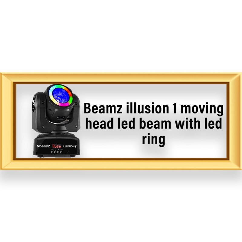 Beamz jb60r – jelly ball 6x1w dmxrgbywp led light