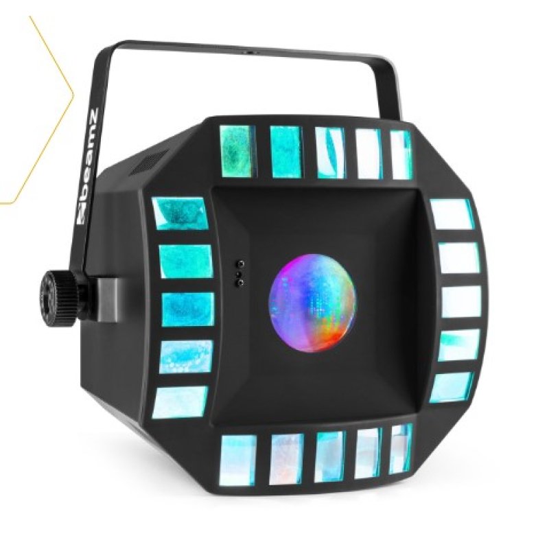 Beamz cub4 ii led quad derby with moonflower