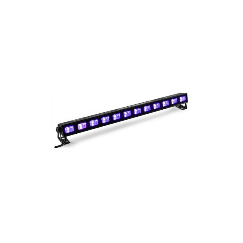 Beamz buvw123 bar 12 x 3w uv/white 