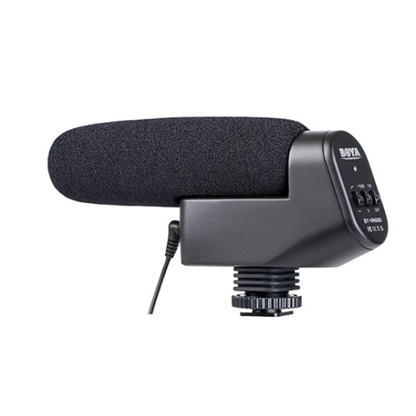 Boya by vm600 shotgun microphone