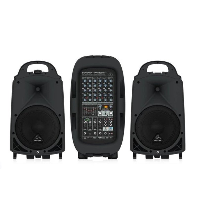 Behringer Europort PPA2000BT Portable 8-Channel PA System w/ Bluetooth