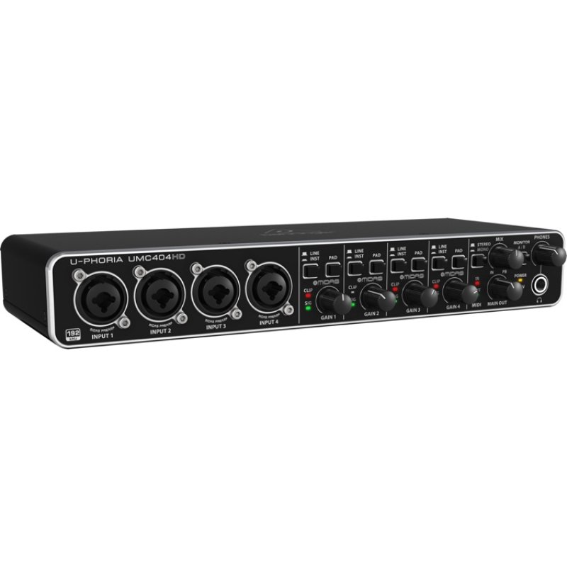 Behringer umc404hd audio interface