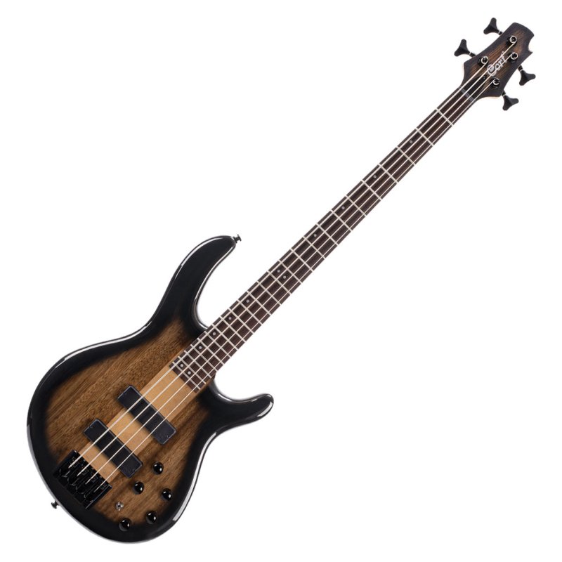 Cort C4 Plus ZBMH 4-String Bass Guitar w/ Markbass Pre Trans Black Burst