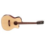 Cort GA-MEDX-12 12-String Acoustic-Electric Guitar Open Pore Natural 
