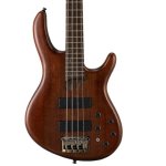 Cort B4 4-String Bass Guitar Open Pore Mahogany