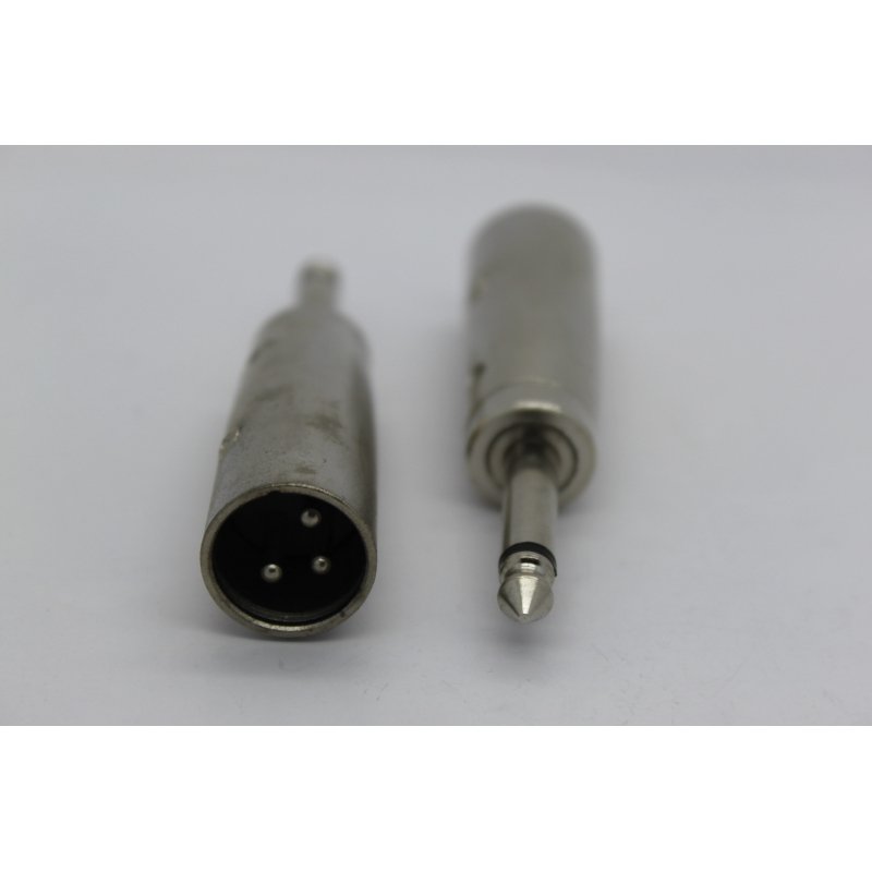 Cyberdyne CZK-278 XLR (Cannon) Male to 6.35mm Mono Male Adaptor