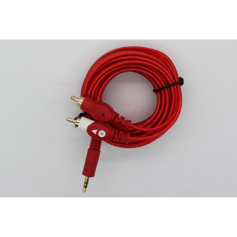 Cyberdyne CZK47 3.5mm stereo male to 2rca male cable 
