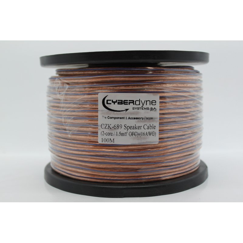 Cyberdyne CZK689 100m speaker cable 