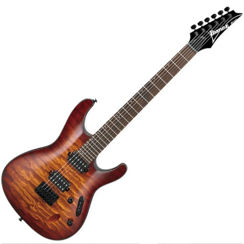 Ibanez electric guitras s621qm-deb
