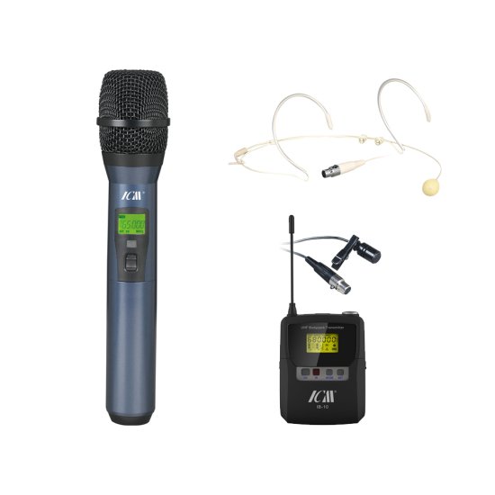 ICM IU-2078 dual wireless microphone 