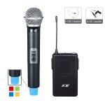 ICM IU-2082 dual wireless handheld microphone 