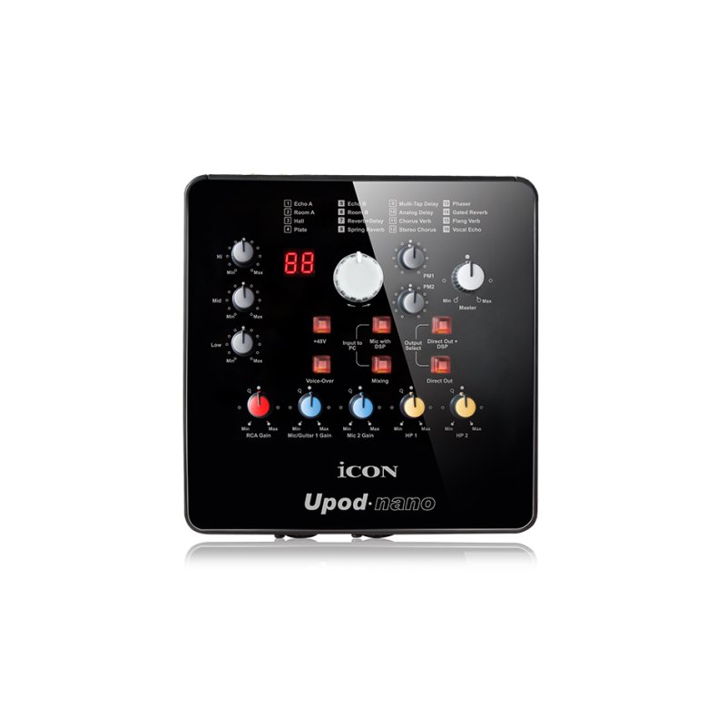 Icon upod nano usb recording audio interface