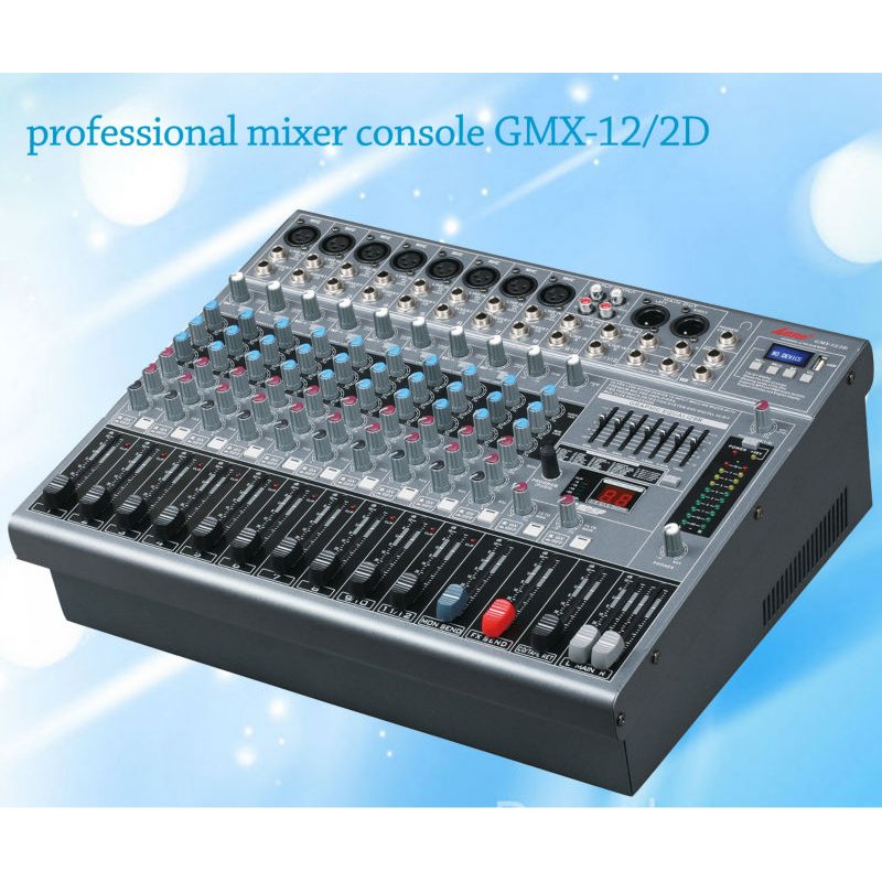 LANE GMX 12/2D 12 CHANNEL POWERED MIXER