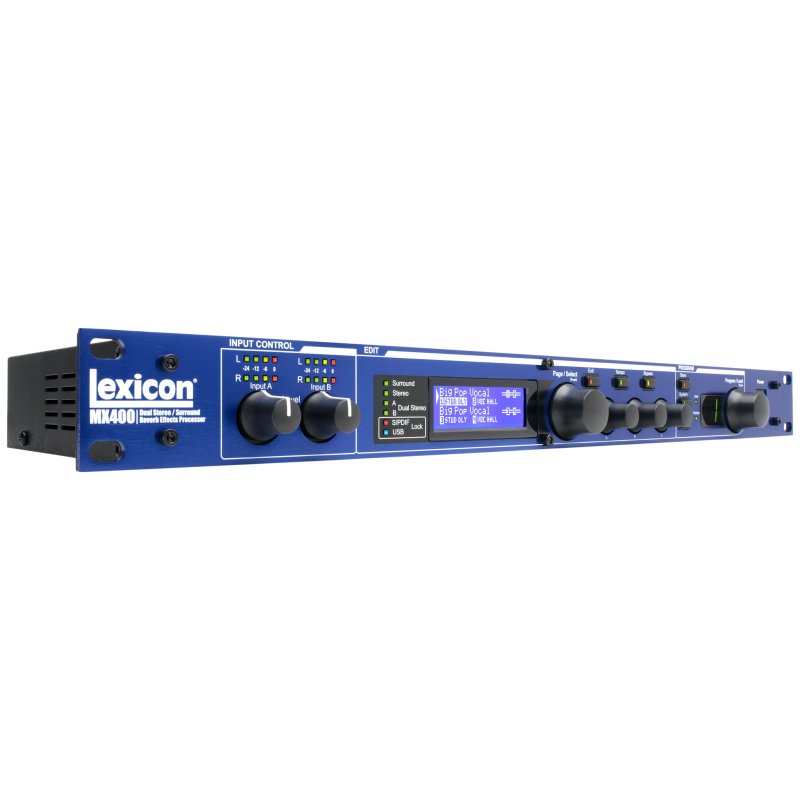 Lexicon MX400 Dual Stereo/Surround Reverb Effects Processor