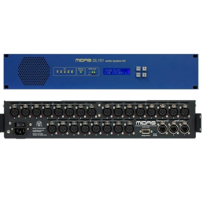 Midas DL151 PRO SERIES Mic/Line Input Stage Box