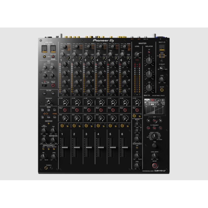 Pioneer djm-v10 6-channel professional dj mixer