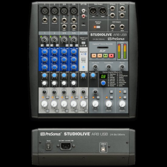 Presonus studiolive ar8c usb mixer