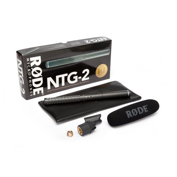 RODE NTG-2 LONG SHOTGUN MICROPHONE