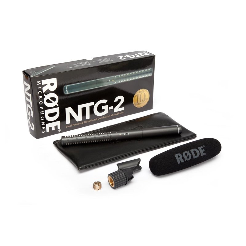 RODE NTG-2 LONG SHOTGUN MICROPHONE
