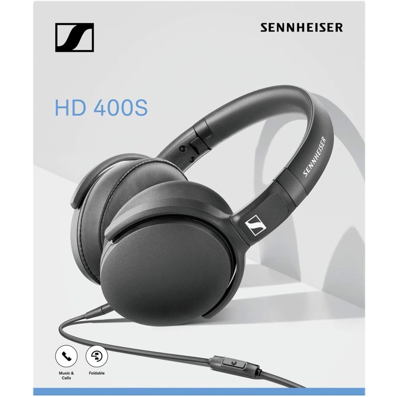 Sennheiser HD 400S BLACK (Mic/ Smart remote)