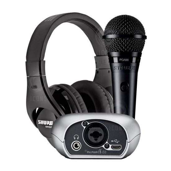 Shure MVi Digital Recording & Podcast Kit