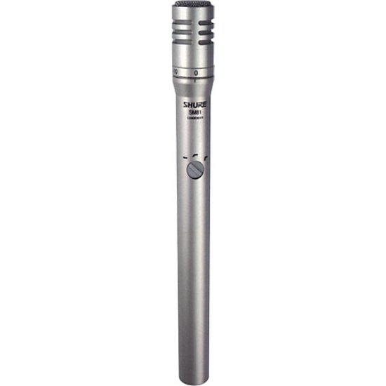 Shure SM81-LC Cardioid Condenser Instrument Microphone