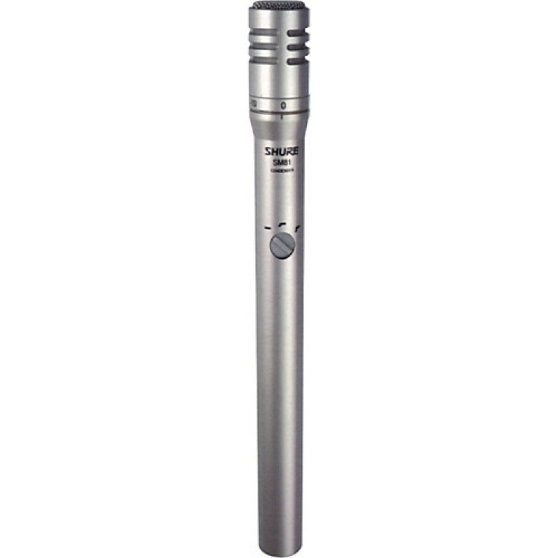 Shure SM81-LC Cardioid Condenser Instrument Microphone