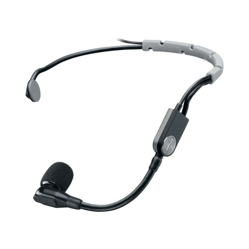 Shure sm35 performance headset condenser microphone, tqg connector