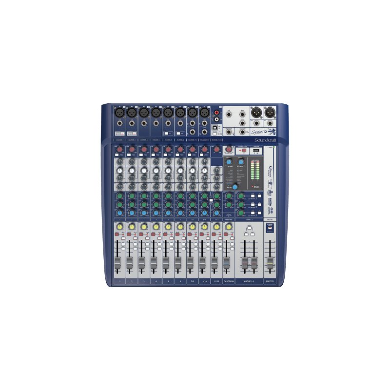 SoundCraft Signature 12 Compact analogue mixing