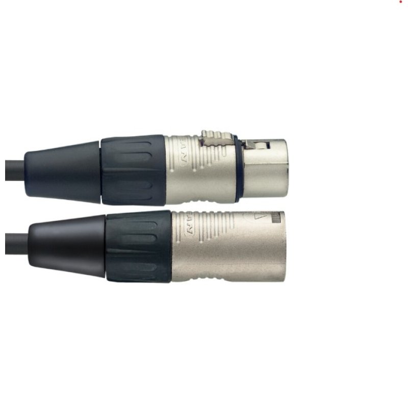 Stagg nmc1r 1m n-series xlr microphone cable with rean connectors