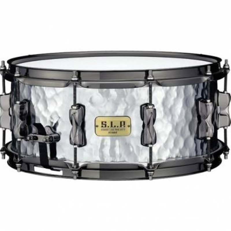Tama lst146h 14" x 6" s.l.p. expressive hammered steel snare drum