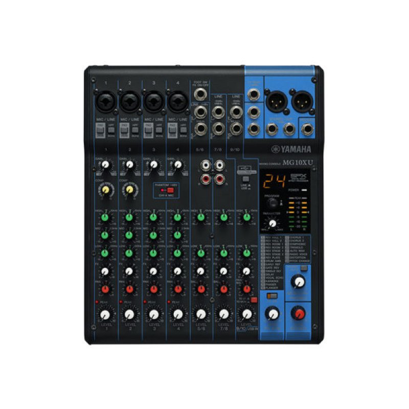 Yamaha mg-10xu analogue mixer-