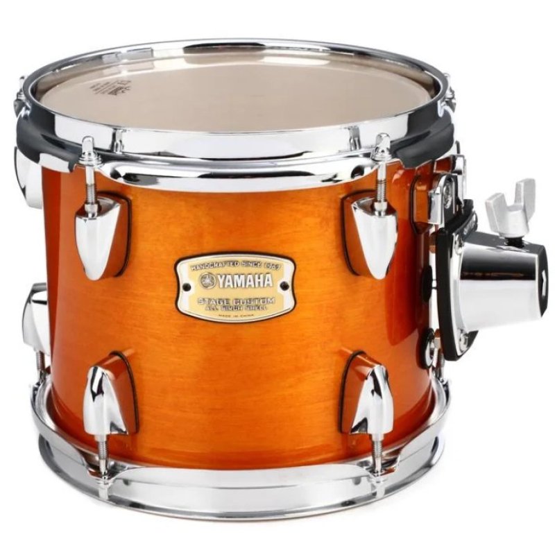 Yamaha sbt-0807 stage custom birch 8 x 7 inch mounted tom - honey amber