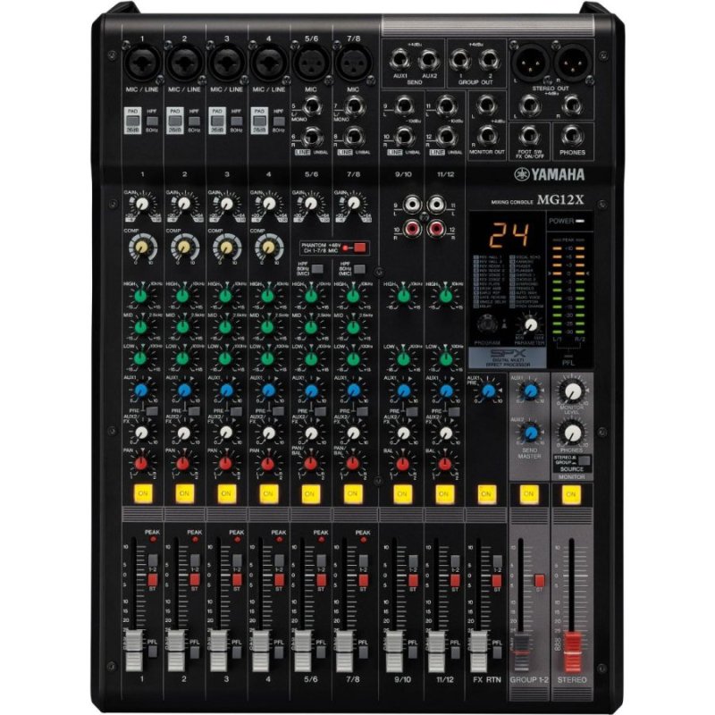 Yamaha mg-12x cv mixer