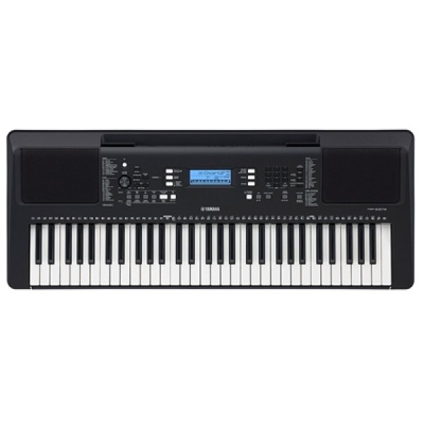 Yamaha psre473 keyboard + keyboard stand + sustain pedal